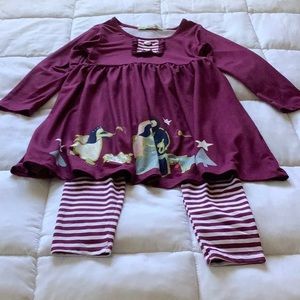 Millie Loves Lily Dress and Leggings Size 5